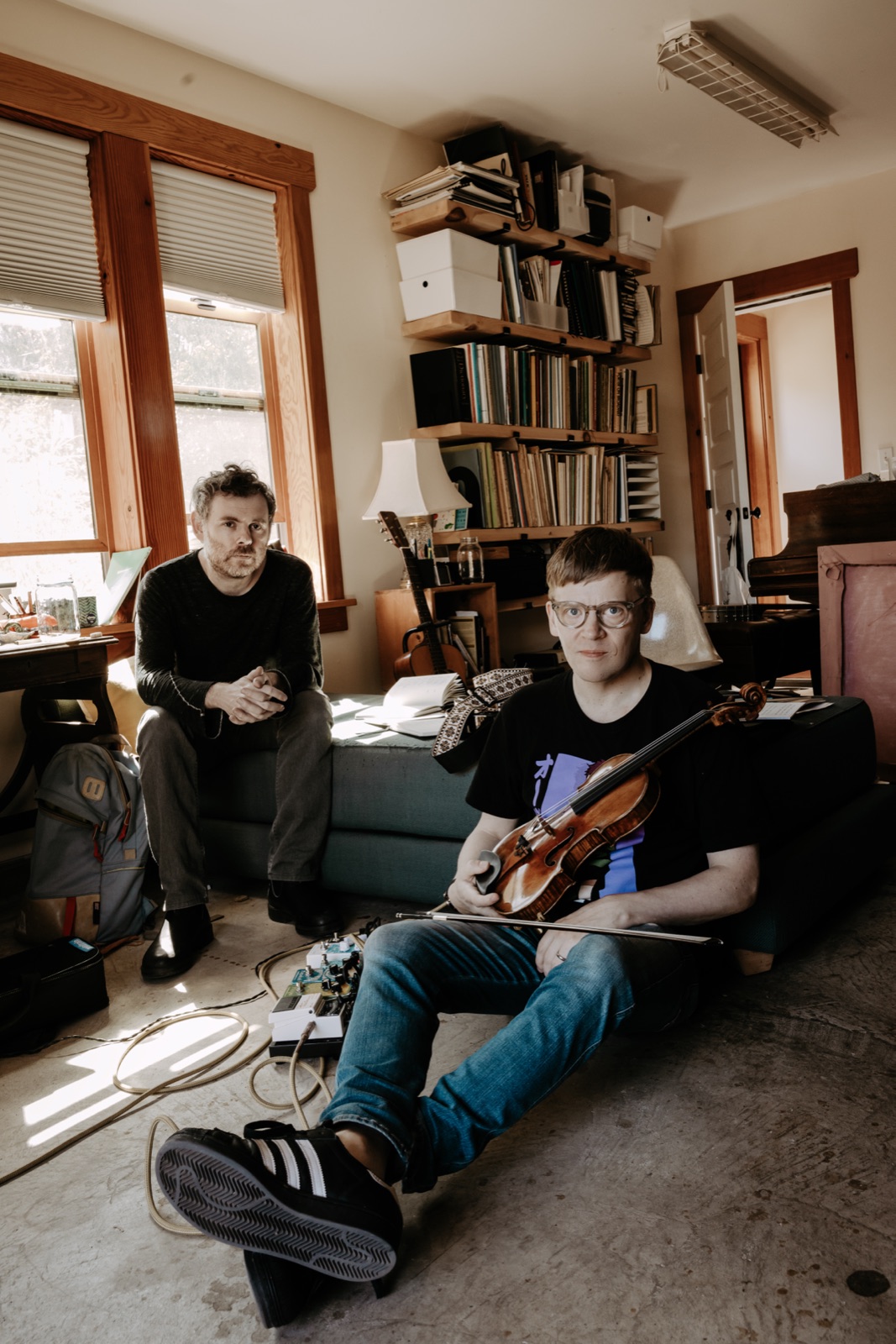 Council — Pekka Kuusisto and Gabriel Kahane. Photo: Sam Gehrke